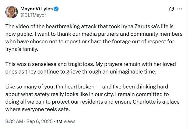 Brutal Stabbing of Ukrainian Refugee in Charlotte Sparks Debate on Public Safety and Government Protections