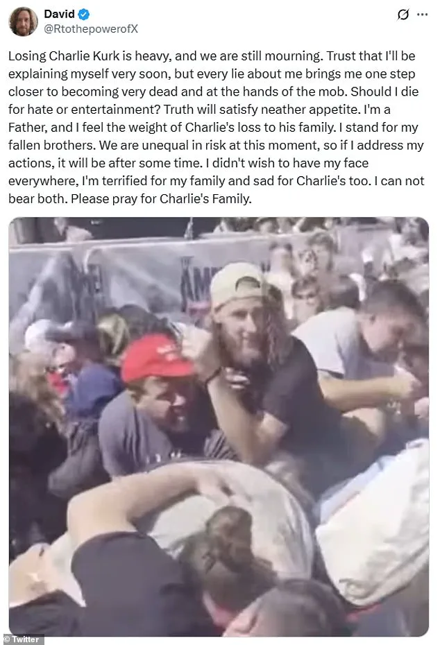 Man Seen Cheering After Charlie Kirk Assassination Offers Explanation on Social Media