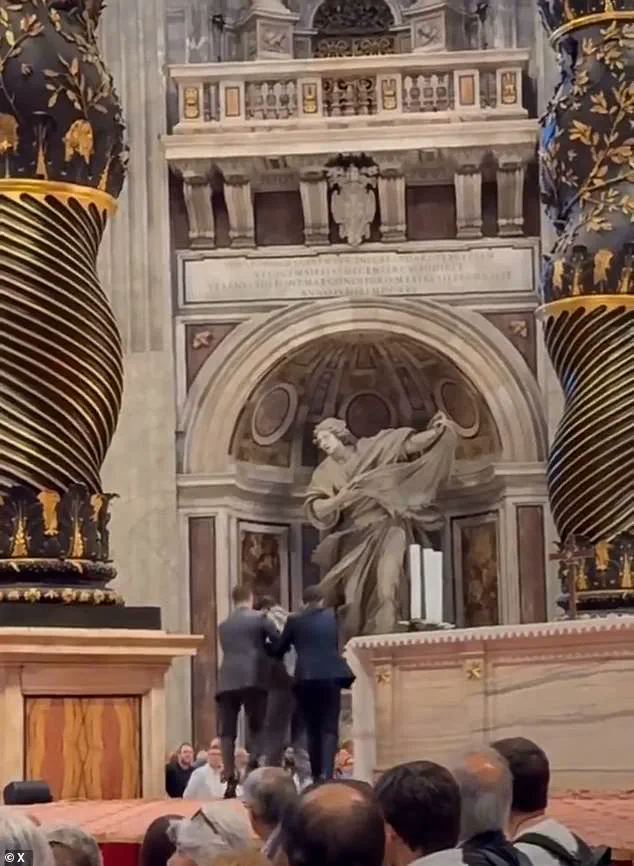 Pope Leo XIV Shocked as Man Urinates on Holy Altar in St. Peter's Basilica