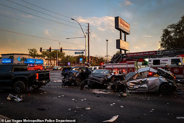 Breaking: Tragic Las Vegas Crash Claims Two Lives in Intentional 100-MPH Collision