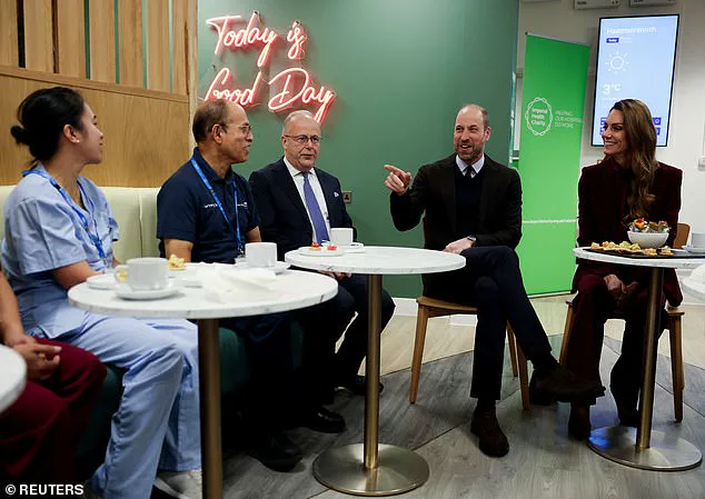 Prince and Princess of Wales Surprise NHS Staff with Gratitude at Charing Cross Hospital