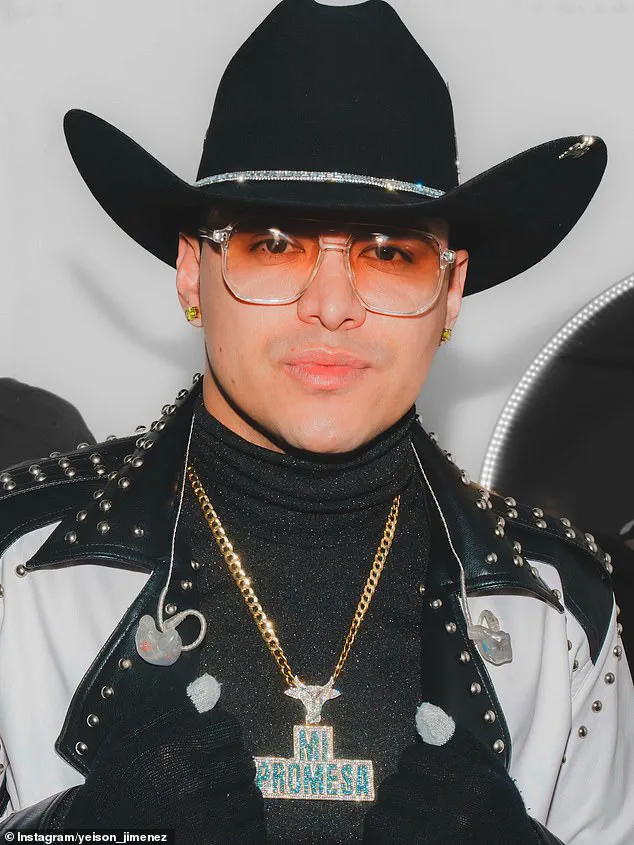 Colombian Singer Yeison Jimenez Killed in Plane Crash That Claims Six Lives