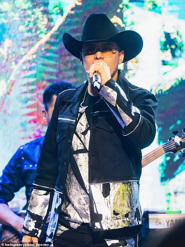 Colombian Singer Yeison Jimenez Killed in Plane Crash That Claims Six Lives