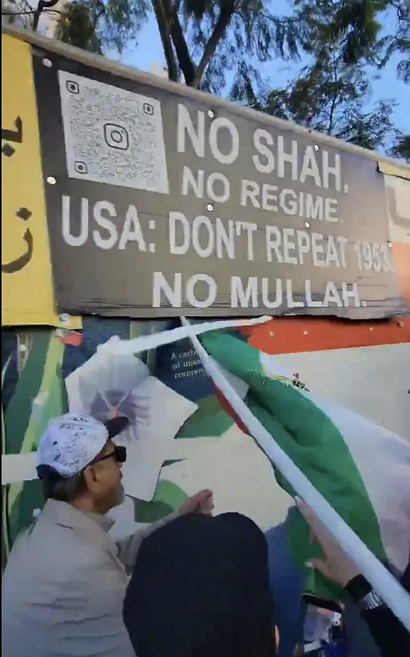 Chaos Erupts at LA Pro–Iranian Rally as U-Haul Truck Incident Sparks Investigation