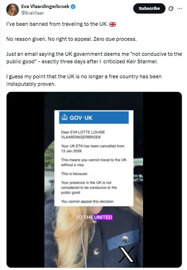 UK Revokes Dutch Anti-Migrant Activist's ETA, Sparking Debate Over Free Speech and Immigration Policies