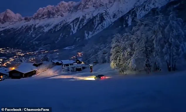 A Skier’s Shocking Encounter: 'Struck' by a Car’s Headlights on a Snow-Covered Piste in the French Alps