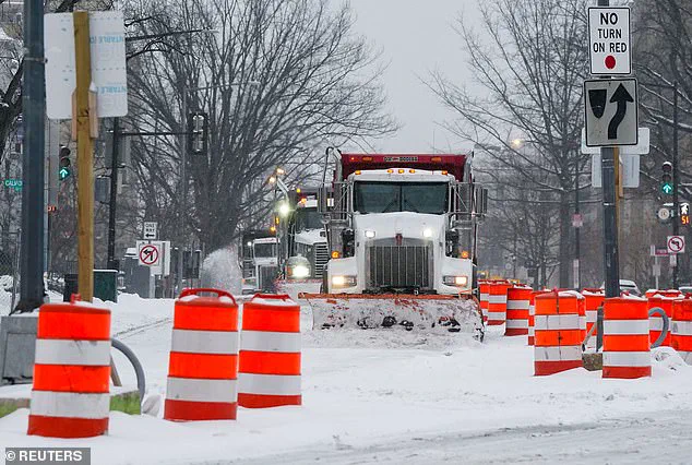 Winter Storm Fern Puts D.C. in Peril: Snow Plow Operator Warns of Treacherous Conditions