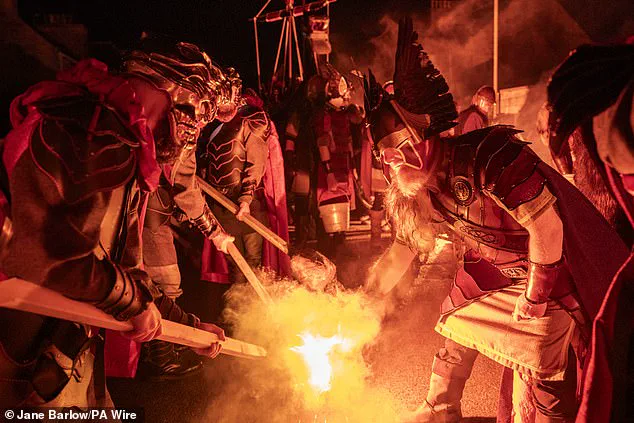 Up Helly Aa Fire Festival in Lerwick Celebrates Shetland's Norse Heritage Annually