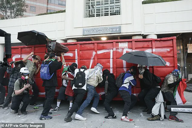 Clashes Erupt in Downtown Los Angeles as Protesters Confront Police Over ICE Raids