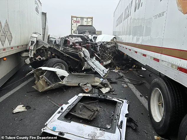 California Highway 99 Shut Down by Massive Fog-Induced Pileup, Highlighting Challenges in Ensuring Road Safety During Extreme Weather