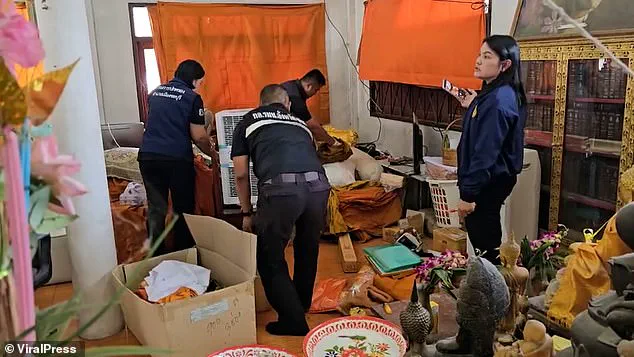 Controversial Police Raid at Thai Monastery Unveils Pornography, Drugs, Sparking Public Outrage