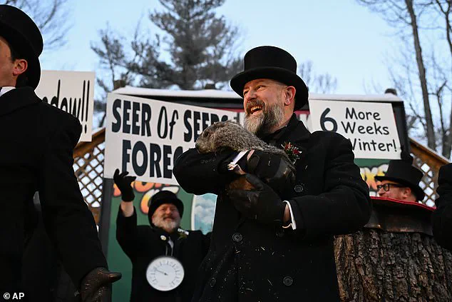 Frosted Forecast: Punxsutawney Phil's Groundhog Day Tradition Amid Winter Storm