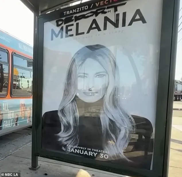 Cynthia Nixon Lookalike's Vandalism of Melania Trump Poster Sparks Controversy