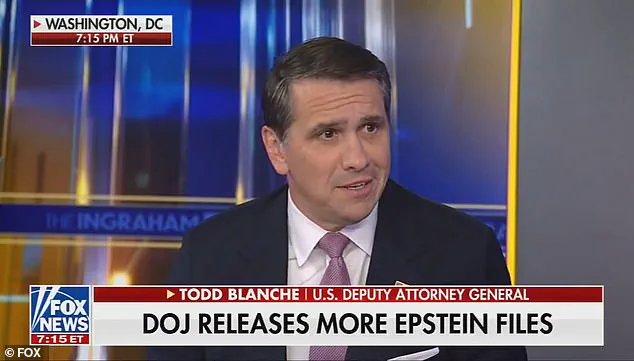 Deputy AG Defends Response to Epstein-Linked Photos Amid Calls for Justice Department Accountability