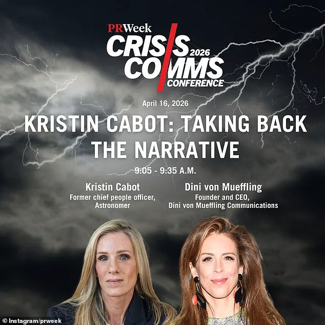From Viral Scandal to Keynote: Kristin Cabot's Controversial Conference Gig
