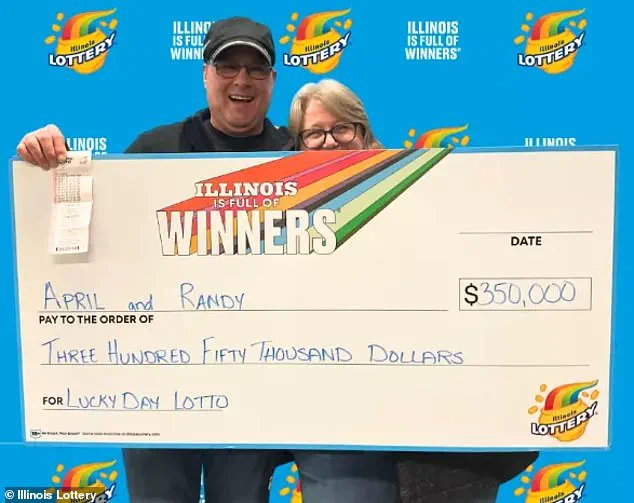 Twist of Fate: Illinois Couple's $350 Lottery Ticket Unveils $350,000 Windfall