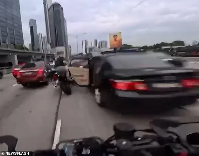 Unexpected Door Slams: Tragic Collision on Jalan Tun Razak