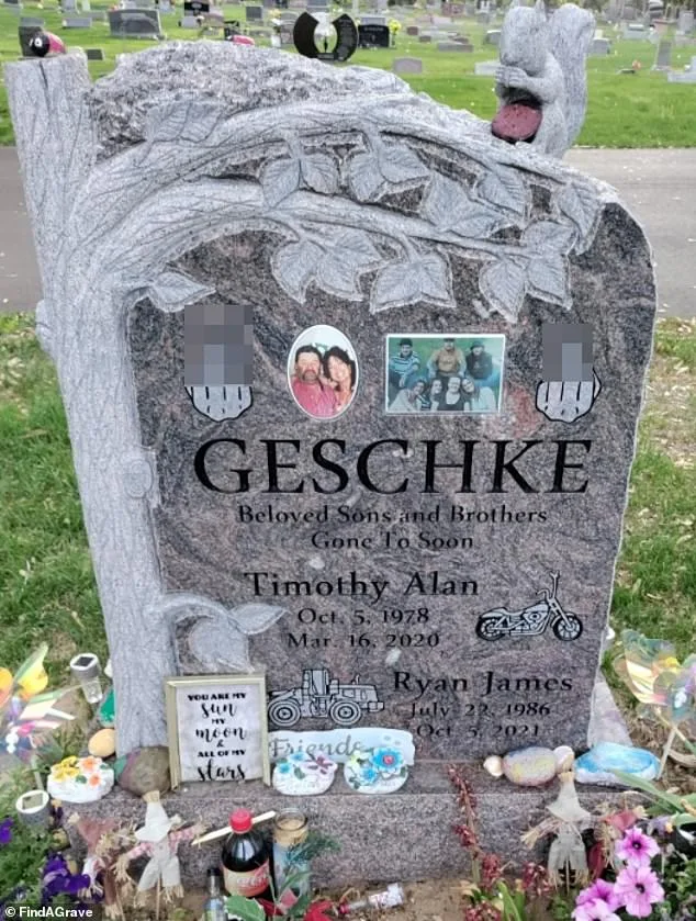 Cemetery Orders Removal of Offensive Images from Geschke Family's Shared Headstone