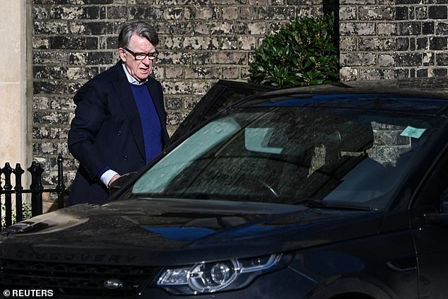 Lord Peter Mandelson Makes Rare Public Appearance Amid Epstein Scandal Intensifies