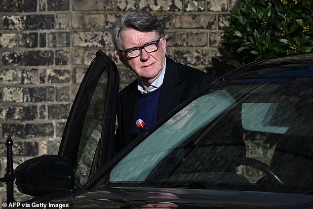 Lord Peter Mandelson Makes Rare Public Appearance Amid Epstein Scandal Intensifies