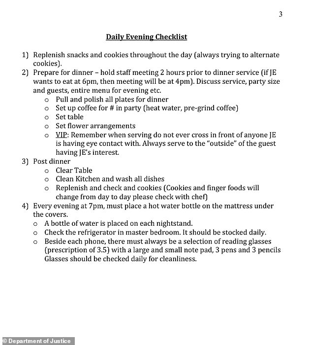 New DOJ Files Expose Jeffrey Epstein's Meticulously Controlled Life and Strict Protocols
