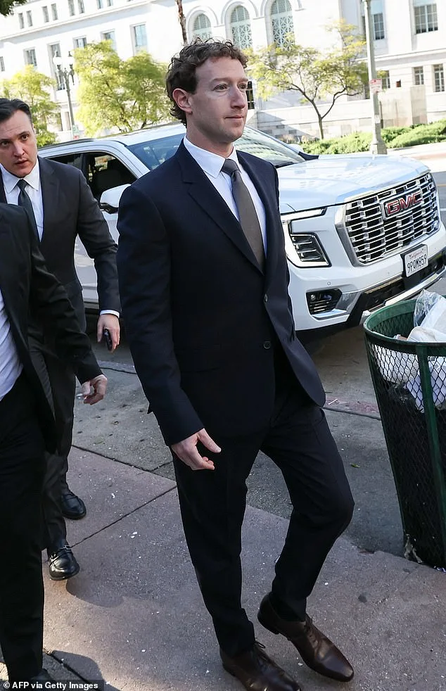 Mark Zuckerberg's Ill-Fitting Suit at Court Hearing Sparks Criticism Over Tech Executives' Disconnect