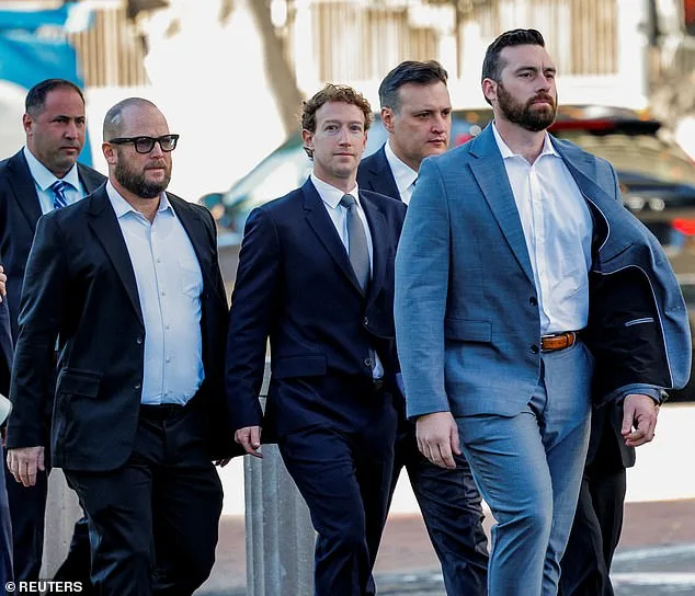 Mark Zuckerberg's Ill-Fitting Suit at Court Hearing Sparks Criticism Over Tech Executives' Disconnect