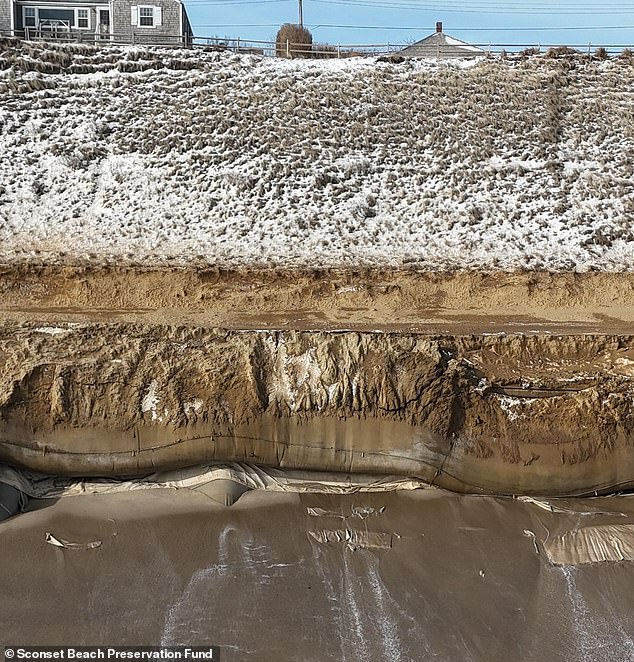Nantucket Geotubes Damaged Deliberately, $10,000 Reward Offered for Environmental Crime