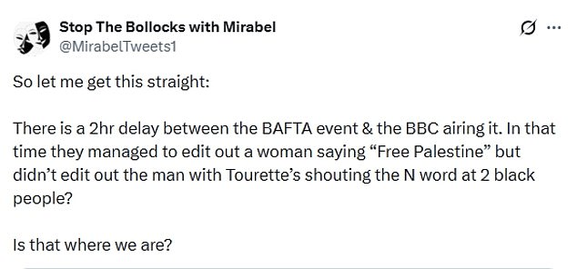 BBC Faces Backlash Over BAFTAs Coverage: Racial Slur Broadcast, 'Free Palestine' Call Edited Out