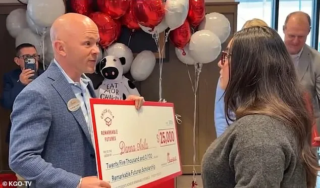 Chick-fil-A CEO Surprises First-Generation UC Berkeley Student with $25,000 Scholarship in Emotional Celebration