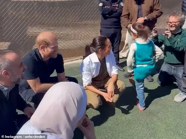 Duke and Duchess of Sussex Show Quiet Dignity in Jordan Refugee Camp as Meghan Engages with Young Girl