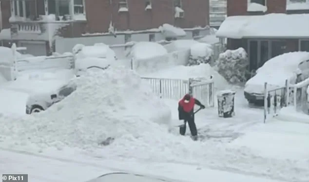 Viral Video Shows Neighbor Allegedly Shoveling Snow onto SUV During Blizzard in Queens