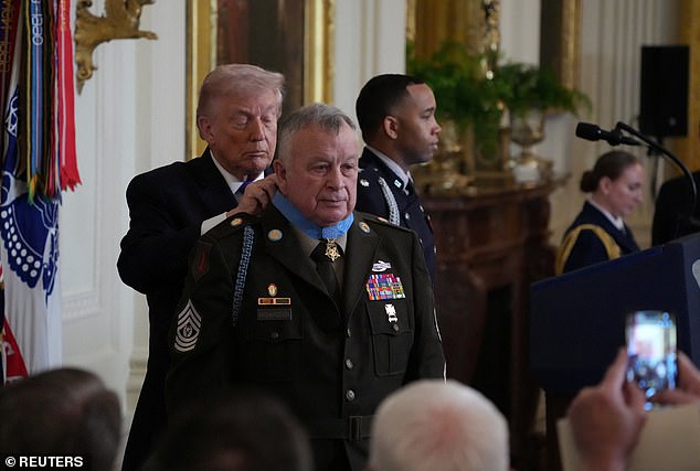 Trump Vows Readiness for Iran Conflict Amid Medal of Honor Ceremony and Troop Deaths