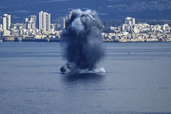 Hezbollah Launches Rocket Attack on Israeli Naval Base in Haifa, Marking Escalation in Tensions with Israel