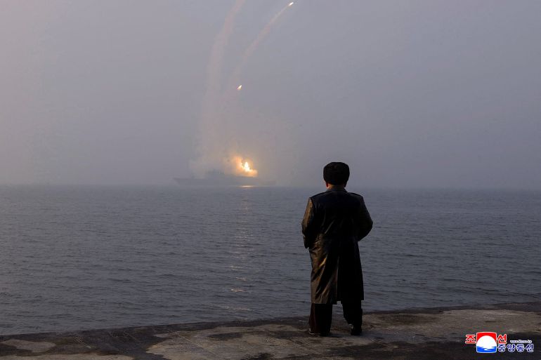 Kim Jong Un test-fires strategic cruise missiles from new North Korean destroyer, signaling naval modernization milestone