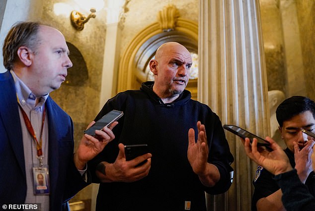 Democratic Senator John Fetterman's Controversial Endorsement of Markwayne Mullin for DHS Secretary Triggers Party Backlash