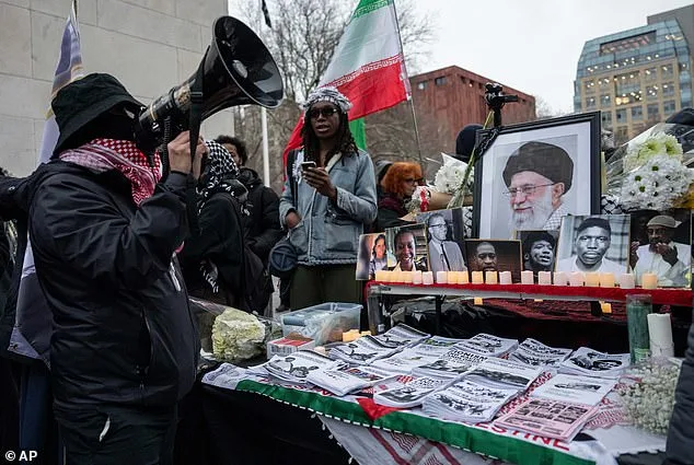Chaos Erupts in Washington Square Park as Protesters Clash During Vigil for Iranian Supreme Leader