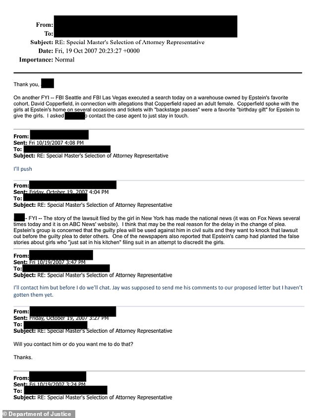 FBI Probe into David Copperfield's Epstein Ties Closes Over Intimidation; Magician Resigns