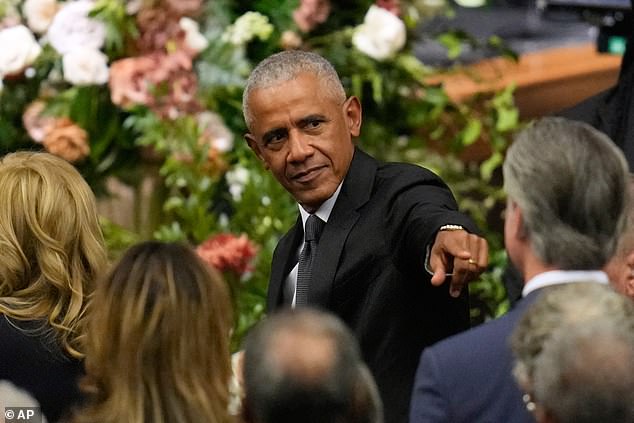 Obama's Subtle Gaze with Newsom at Jesse Jackson's Funeral Sparks 2028 Speculation