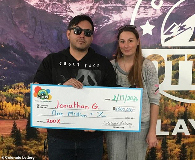From Struggle to Victory: Colorado Man's $1 Million Lottery Win Marks Turning Point After Years of Hardship