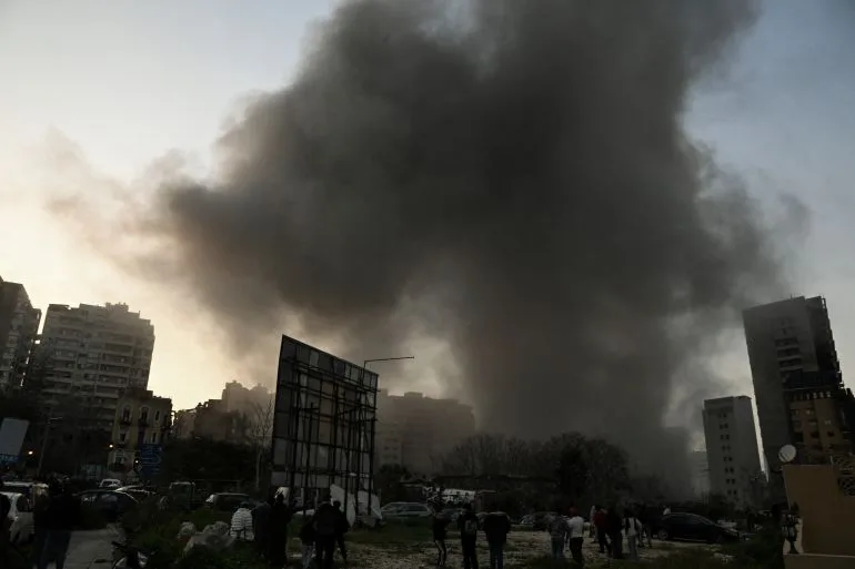 Israel Escalates Air Strikes on Central Beirut as Conflict with Hezbollah Intensifies