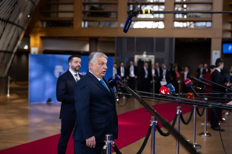 Hungary's Orban Blocks EU Loan for Ukraine Over Pipeline Dispute