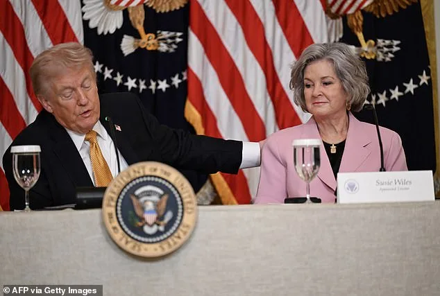 Trump Avoids 'Cancer' as Susie Wiles' Diagnosis Shocks White House