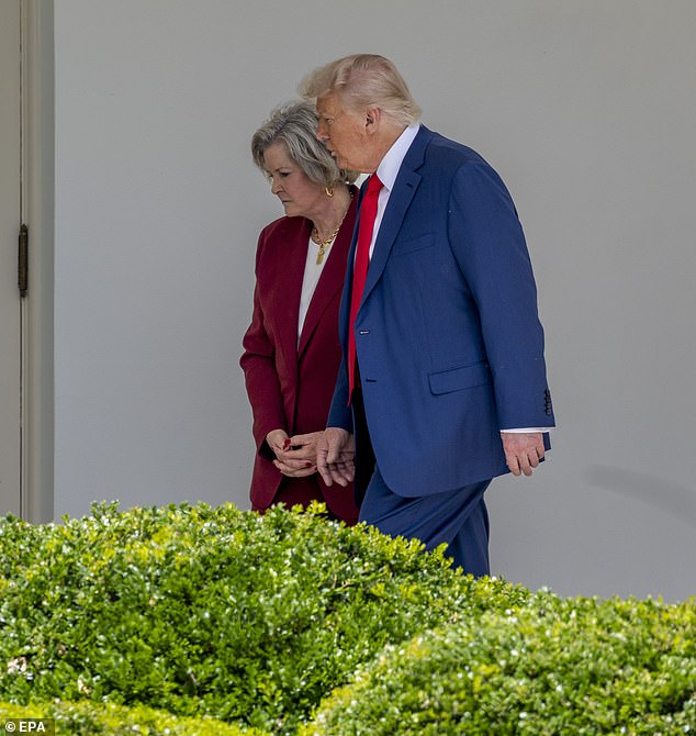 Trump Avoids 'Cancer' as Susie Wiles' Diagnosis Shocks White House