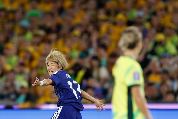 Japan vs. Australia in Historic Women's Asian Cup Final at Sydney's Stadium Australia