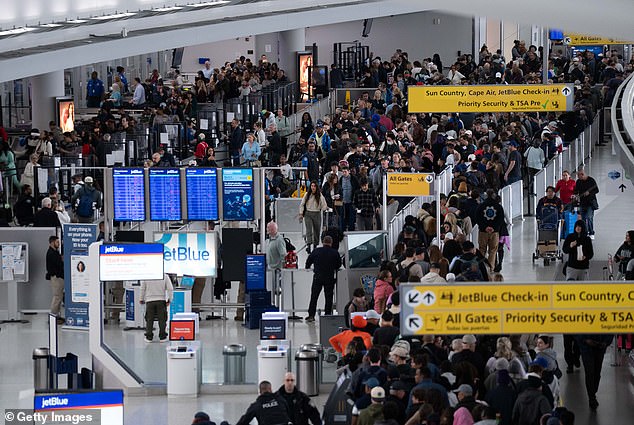 Spring Break Travelers Face Airport Chaos Amid TSA Funding Crisis