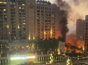 Dubai Sky Lit by Explosions as UAE Confirms Air Defense Interception in Gulf Conflict
