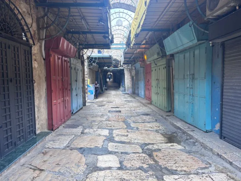 Holy Week in Shadows: Palestinian Christians in Jerusalem's Christian Quarter Face Spiritual and Economic Limbo Amid Israeli Military Orders