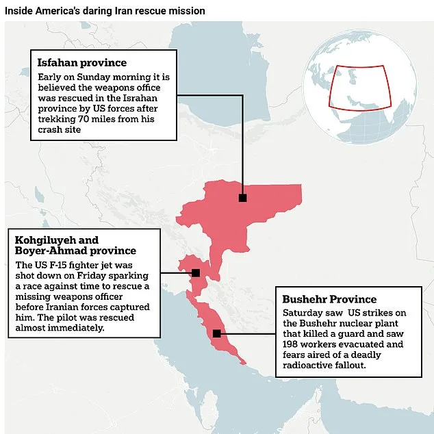 US Special Forces Execute High-Stakes Rescue of Critically Injured Airman After F-15 Shot Down in Iran