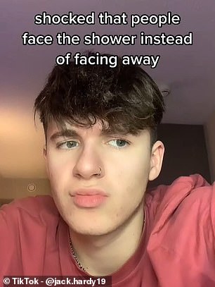 Scientists settle the age-old debate over whether to face or face away from the shower.